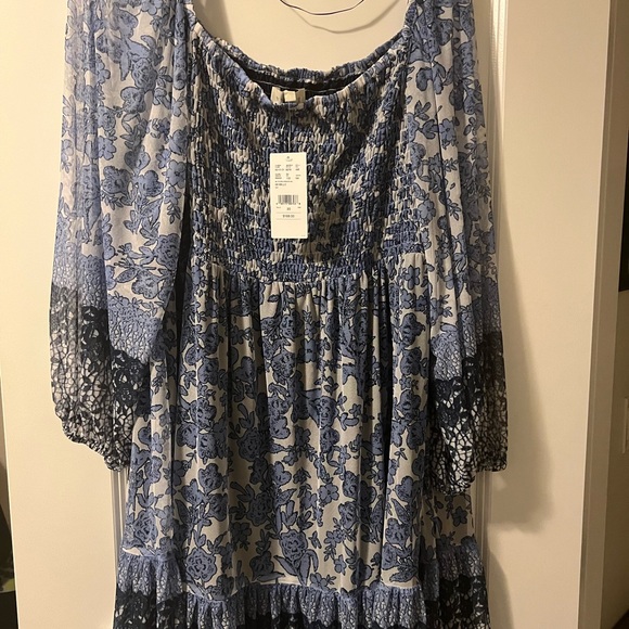 Floral Print Babydoll Dress - Picture 4 of 7